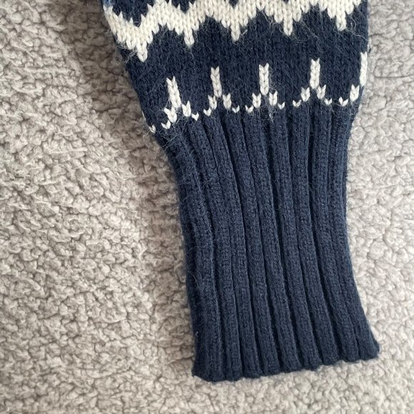 Great Northwest Women's Vintage Cardigan  Blue Knit Sweater Size Large - Picture 4 of 8